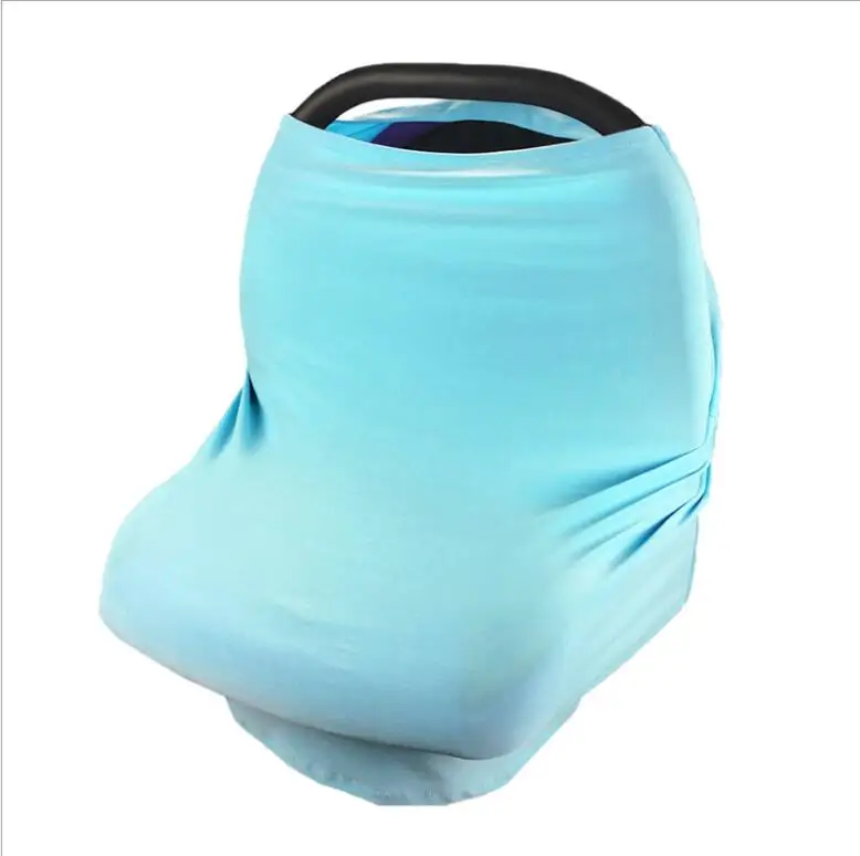 

Nursing Cover Breastfeeding Scarf Baby Car Seat Covers Infant Stroller Cover Carseat Canopy for Girls and Boys Solid Scarf