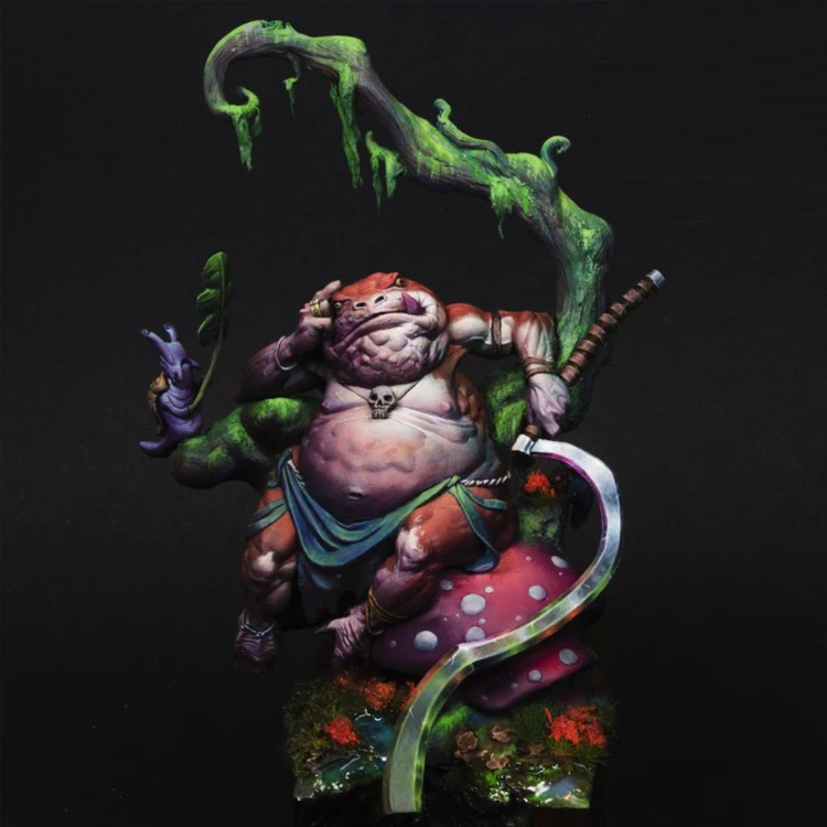 1/24 Toad King: ToadFather модель из смолы GK фантастическая тема разобранный и Неокрашенный