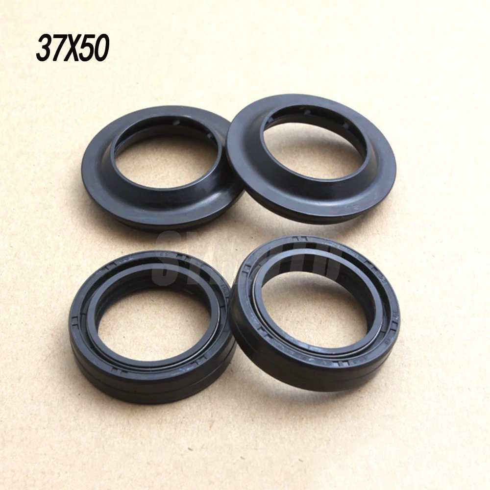 

37X50X11 Front Fork Damper oil seal dust cover For CBR250 MC19 MC22 VT250 Spada XR250R VF500 CBR600F VFR700F EX500R Ninja