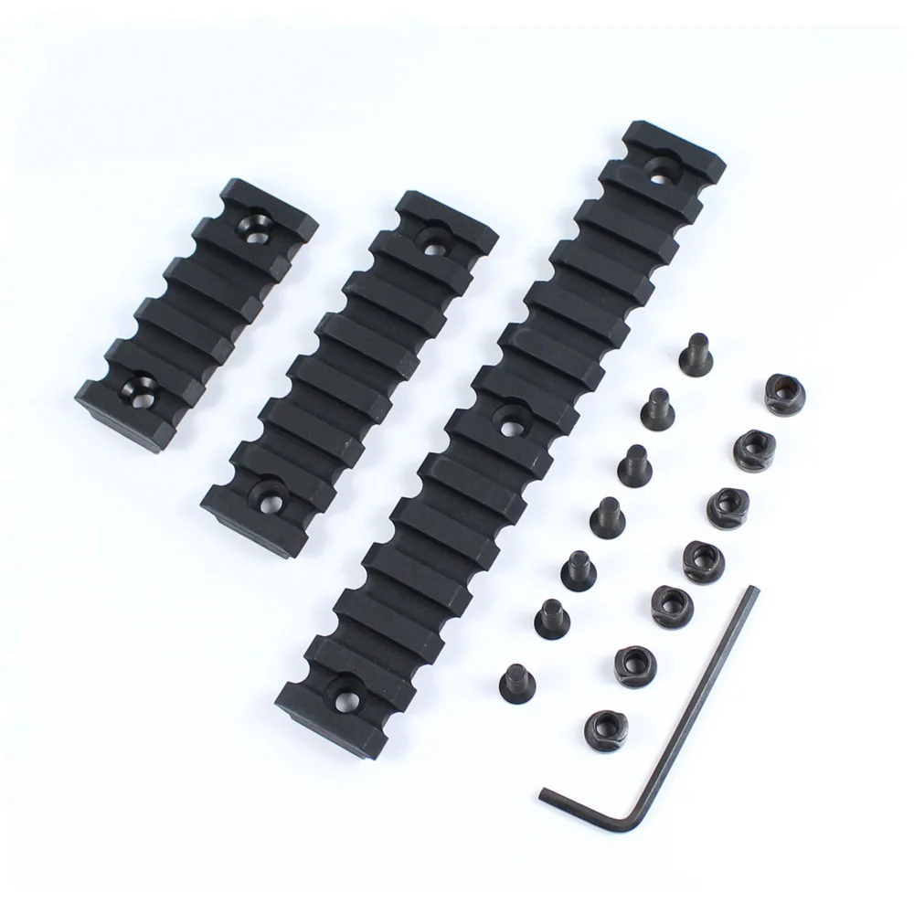 5 7 13 Слот 2 &quot3&quot &quotPicatinny Weaver Rail Keymod Handguard секция 3 размера|Кронштейны и аксессуары