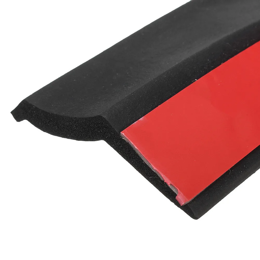 Красный черный Samurai углеродное волокно 2 5 м защита для переднего бампера