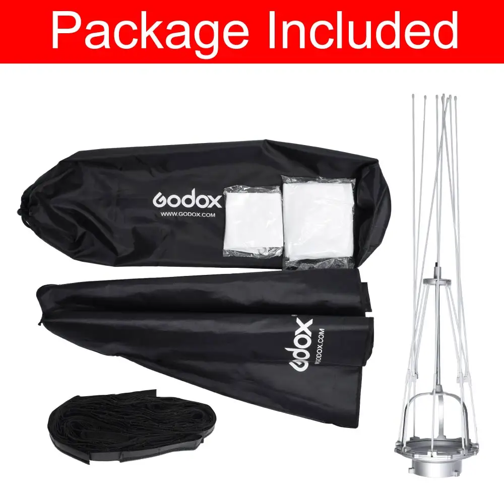 Godox 80 см 32 &quotОктагон Зонт Quick Setup Softbox вспышка Speedlight зонтик с Honeycomb сетки Bowens
