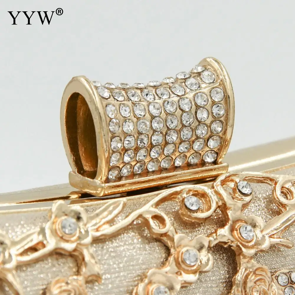 Вечерняя Сумка клатч с кристаллами для женщин Сумочка через плечо свадьбы