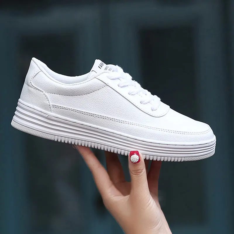 Men Skateboarding Shoes Big Size 47 leather Sport Sneakers Outdoor Athletic Man Or Women Unisex White color Lace up | Спорт и