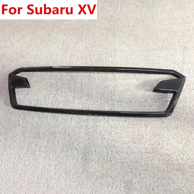 Новый ABS углеродное волокно краска добавить на стиль Передняя решетка для Subaru XV GT3
