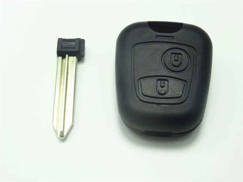 AUTEWODE корпус дистанционного ключа чехол для брелка подходит PEUGEOT 106 206 306 406 107 207 307 407
