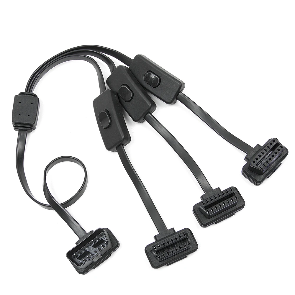 Автомобильный диагностический сканер KWOKKER разветвитель OBD2 удлинитель 1 3 с