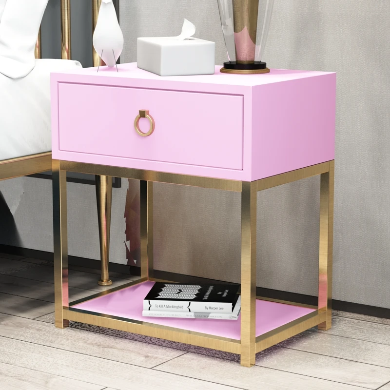 Модные прикроватные тумбочки Louis простые для хранения современный дом полностью