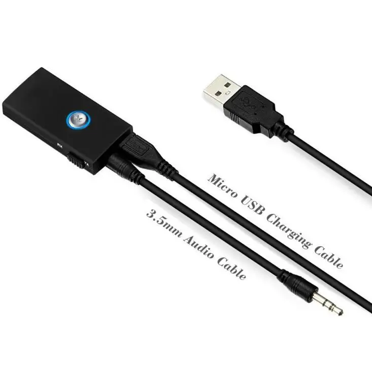 Gieftu 5 В 3 мм 2 в 1 Беспроводной Bluetooth аудио передатчик и приемник A2DP музыка стерео