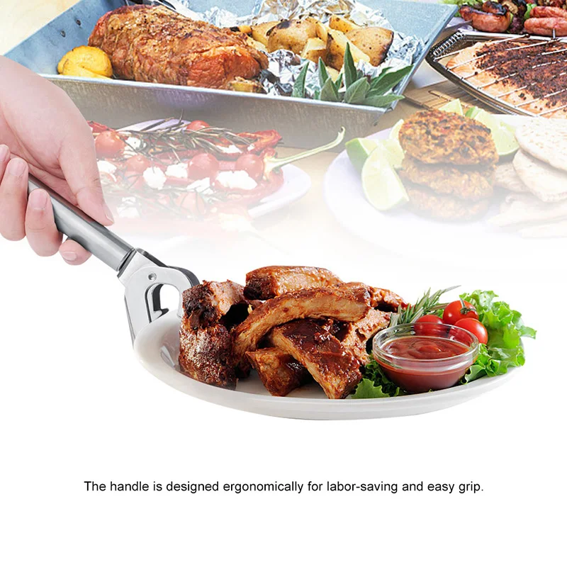 TOPINCN Kitchen Bowl Holder Stainless Steel Pot Pan Gripper Anti-Hot Clip Anti-Scald Plate Retriever | Дом и сад