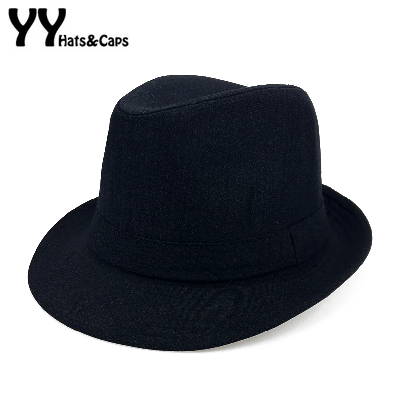 Винтажная фетровая шляпа трилби весна лето Панама 57 60 см YY18041|vintage fedora hats|fedora hats for