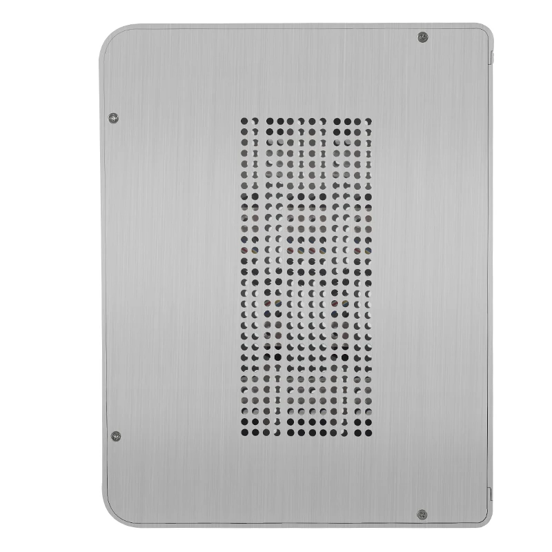 9000 ITX алюминиевый чехол для компьютера HTPC Настольный вертикальный маленький мини-шасси