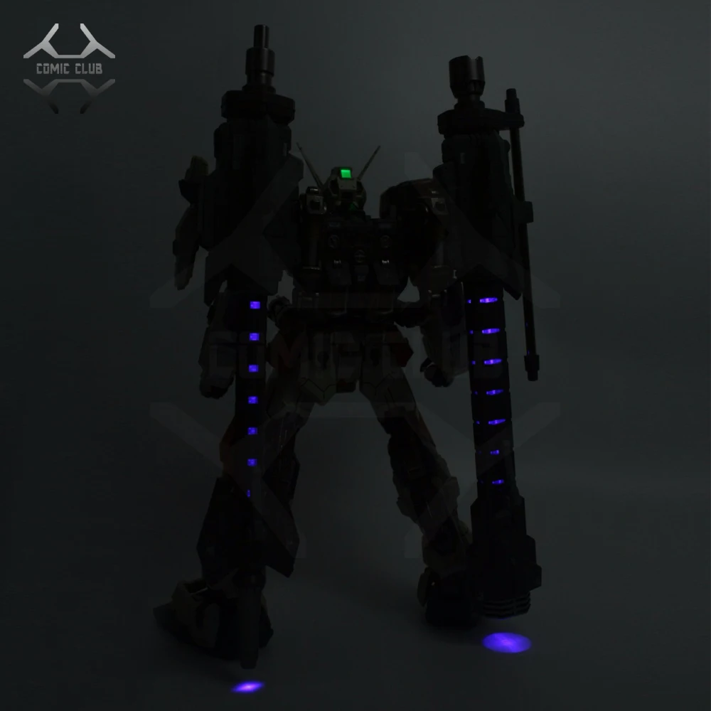 Comic Club 1/72 moshow ядовитые игрушки Buster Gundam модель металлическая конструкция содержит светильник