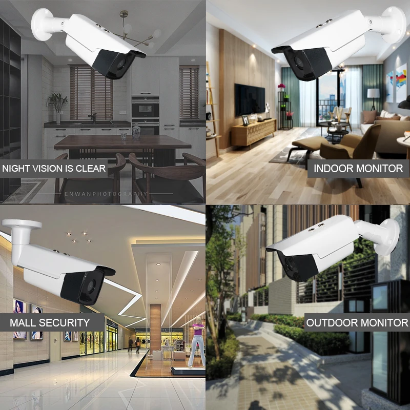 GRANEYWELL камера наблюдения ИК ночного видения AHD CCTV 1080p наружная Водонепроницаемая