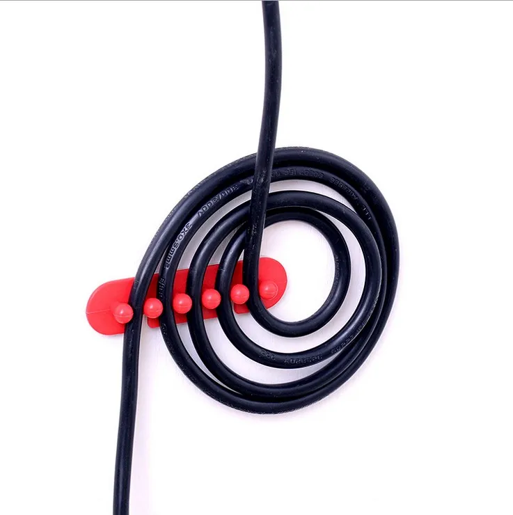 2Pcs/Lot Cable Winder For Office Computer Mouse USB Organizer Management Wire Storage Desktop plugs Cord Holder | Электроника