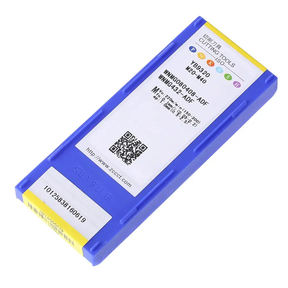 

WNMG080408-ADF YB9320 for stainless steel P type material carbide turning inserts cnc plate WNMG080408 WNMG 080408 WNMG432