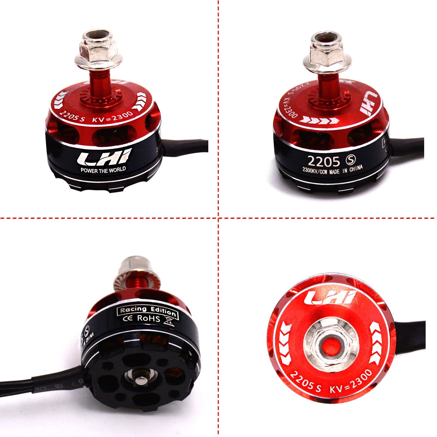 LHI 2205_S Brushless Motor &amp RS 30A 2-6s BLheli_S ESC Support Oneshot125 Oneshot42 Multishot for High KV Quodcopter | Игрушки и хобби