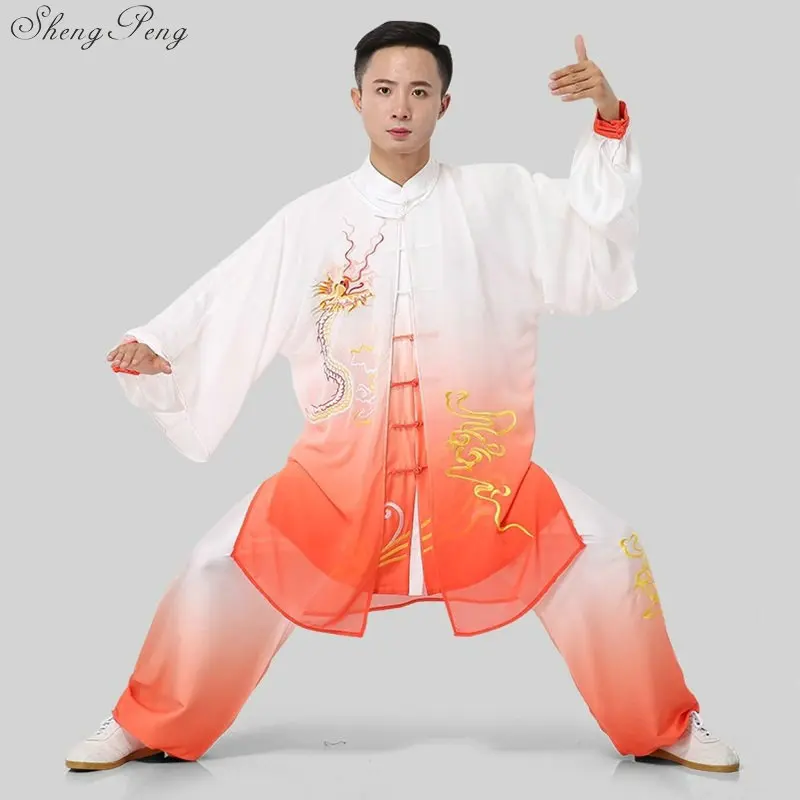 Женская униформа wudang костюм китайского дракона модель Tai chi V1349 2019|Наборы| |