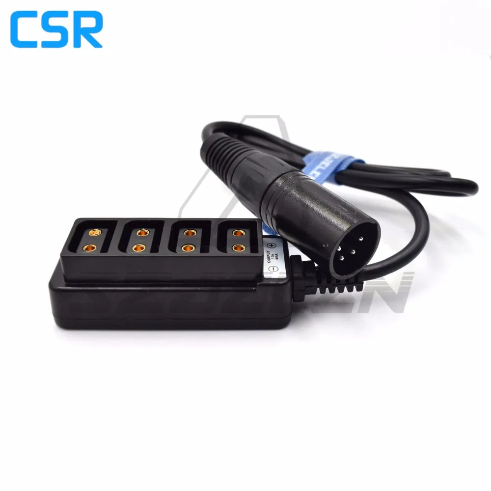 Адаптер питания XLR 4pin plus 4 Port P Tap женский|Соединители| |