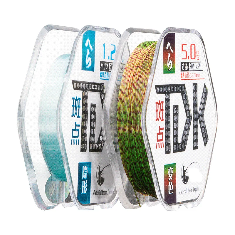 Рыболовная леска Lawaia длиной 55 м невидимая нейлоновая рыболовная с изменением