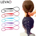 LEVAO, 2 шт.лот, новинка, однотонные, для самостоятельной укладки волос, ободки для девочек, шпильки для волос, шпильки, заколки для волос, головные уборы, Детские аксессуары для волос