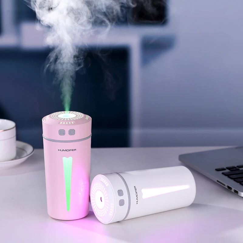 Автомобильный освежитель воздуха увлажнитель с чашкой Happy USB мини ультразвуковой