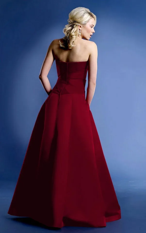 Comfortable Strapless A line Floor length Designer Dress colorch090503|dress military|dresses bigdress pencil |