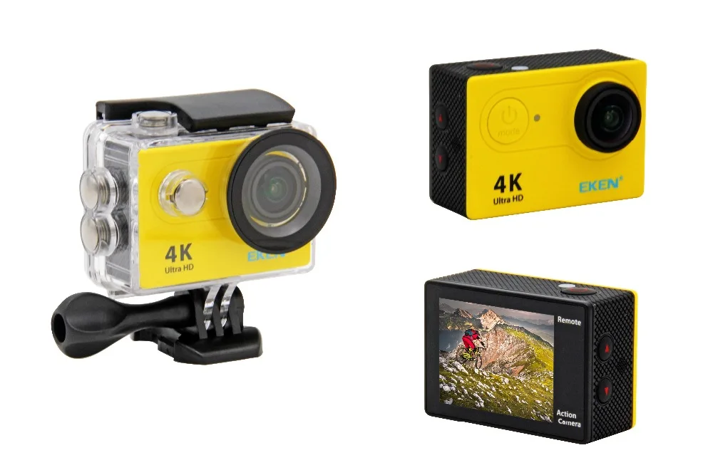 Оригинальная Экшн камера EKEN H9/H9R пульт дистанционного управления Ultra HD 4K 1080P/60fps