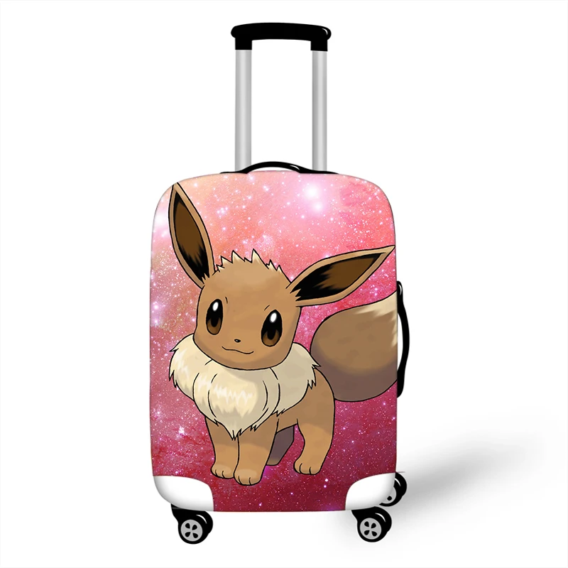 003 18-32 дюймов Pokemon Eevee дорожный костюм чехол защитный чехол на чемодан чехол дорожные аксессуары Эластичный Чемодан пылезащитный чехол Чехол для костюма - Цвет: 003