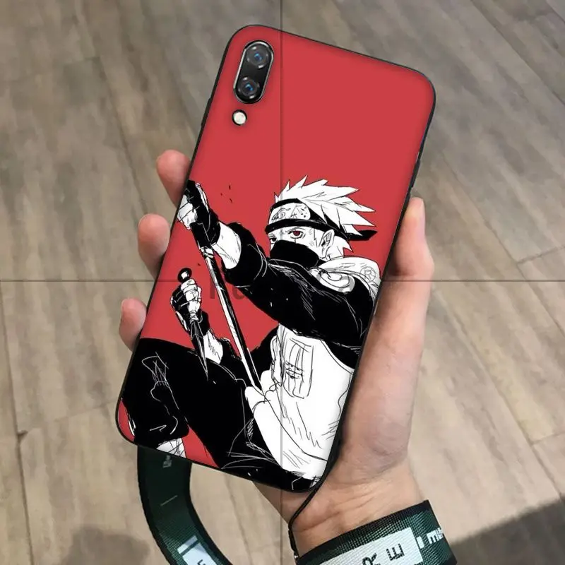 Ruicaica Hokage Naruto Kakashi черный мягкий чехол из ТПУ с японским аниме для телефона Haiwei P9 P 10