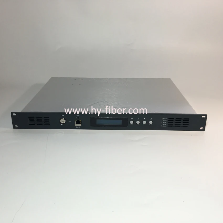 Оптический усилитель CATV 1550 нм EDFA 16dBm FC/APC оптоволоконный порт Двойной источник