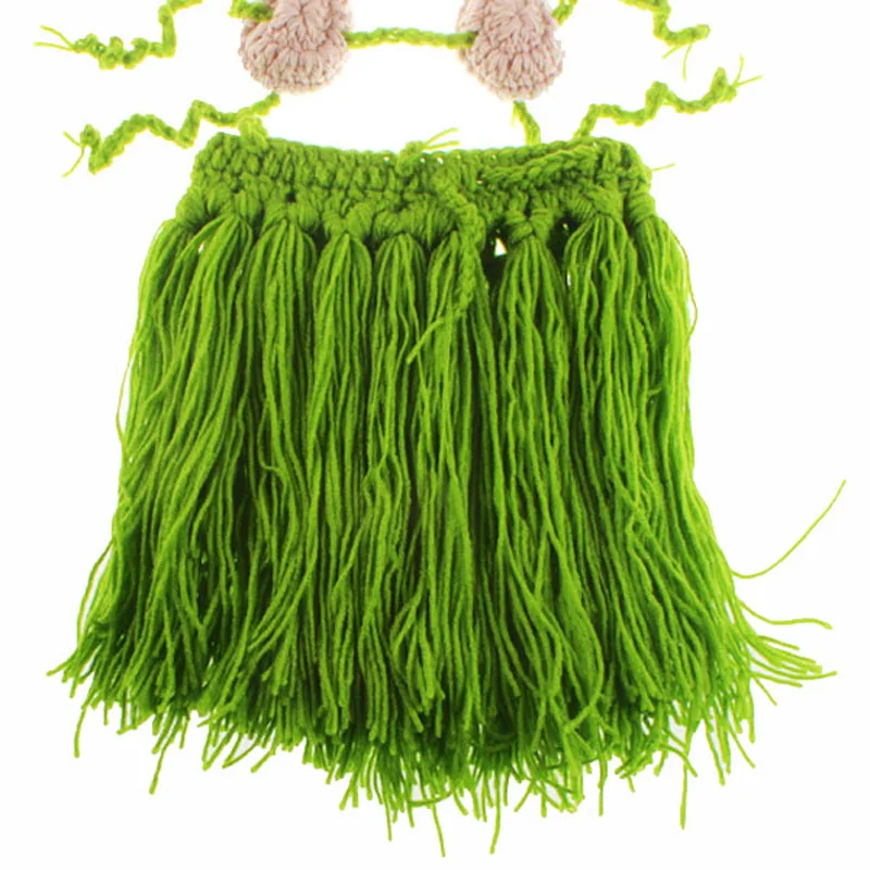 Новинка Лидер продаж Пляжная юбка для новорожденных девочек Вязаный крючком