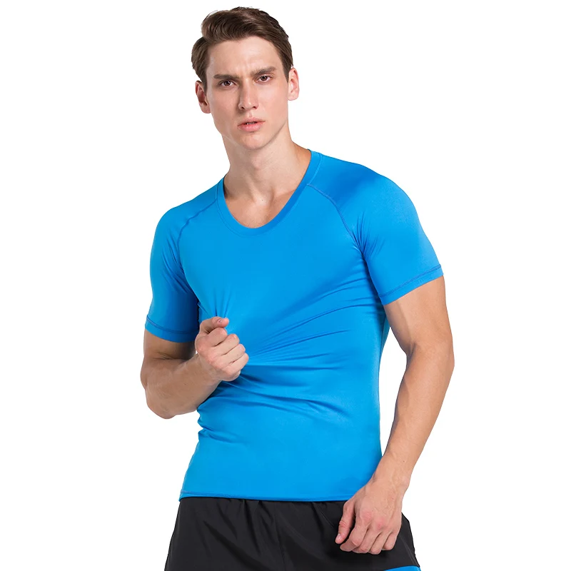 Мужская компрессионная футболка MMA Rashguard эластичная облегающая с длинными