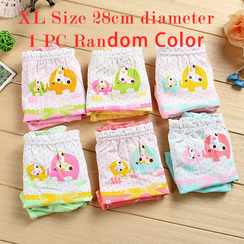XL 28cm waist 7-9Y New Children Modal Cotton Panties Girls Cute Cartoon Underwear Boxer Panties For 3-9 Kids Toddlers Briefs Underpants Wholesale - Цвет: XL 28cm waist 7-9Y