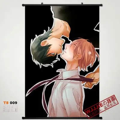 Домашний декор аниме плакат прокрутка стены 60*90 Yaoi 10 десять графов Rihito Takarai 009|wall
