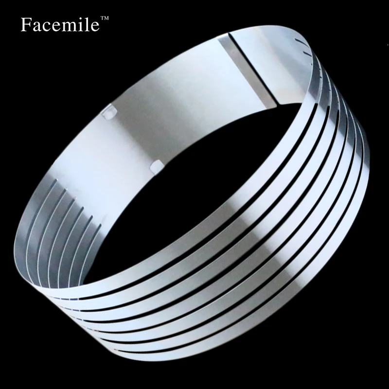 Инструменты для выпечки в большом стиле многослойные кольца из нержавеющей