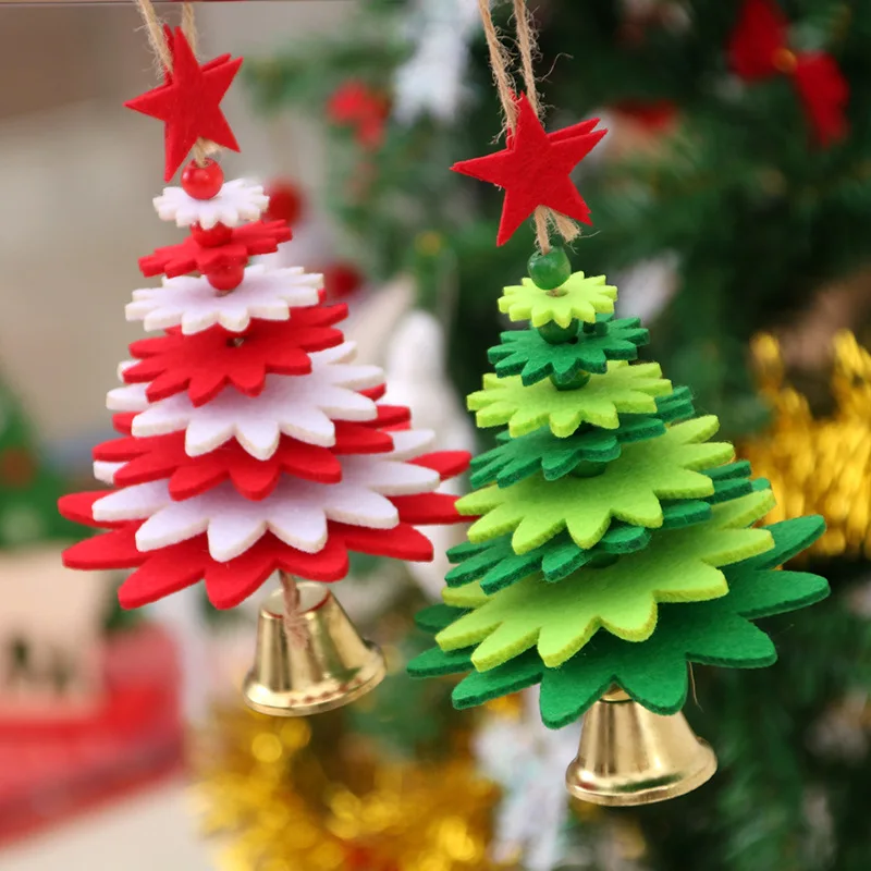 Christmas Decorations for Home Jingle Bells Tree Bell Ornaments Bauble Supplies Kids Gift New Years E | Дом и сад