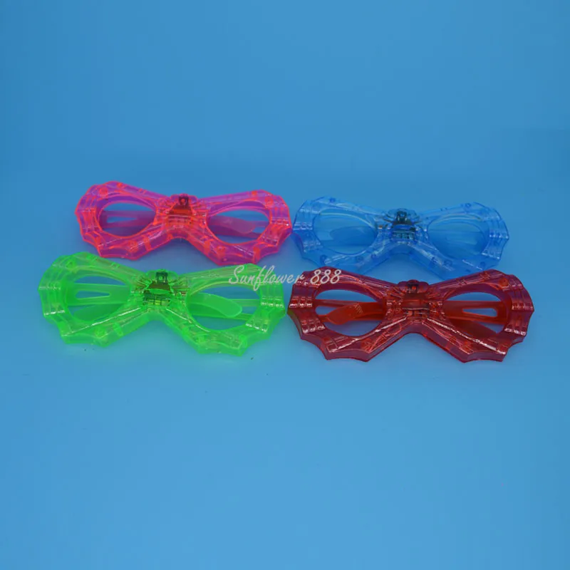 

Light Eye Glasses Flashing Blinking Bar Club Decor Glow neon Party Supplies Wedding Christmas Concert led glasses Carnival