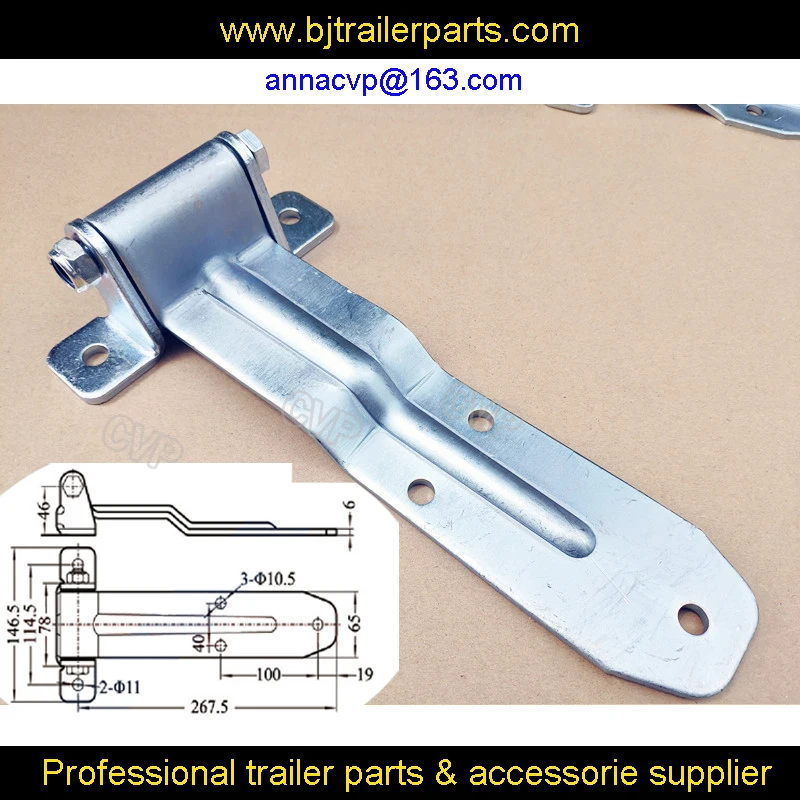 CVP прицеп грузовик полуприцеп RV дверь задний шарнир оцинкованный болт на