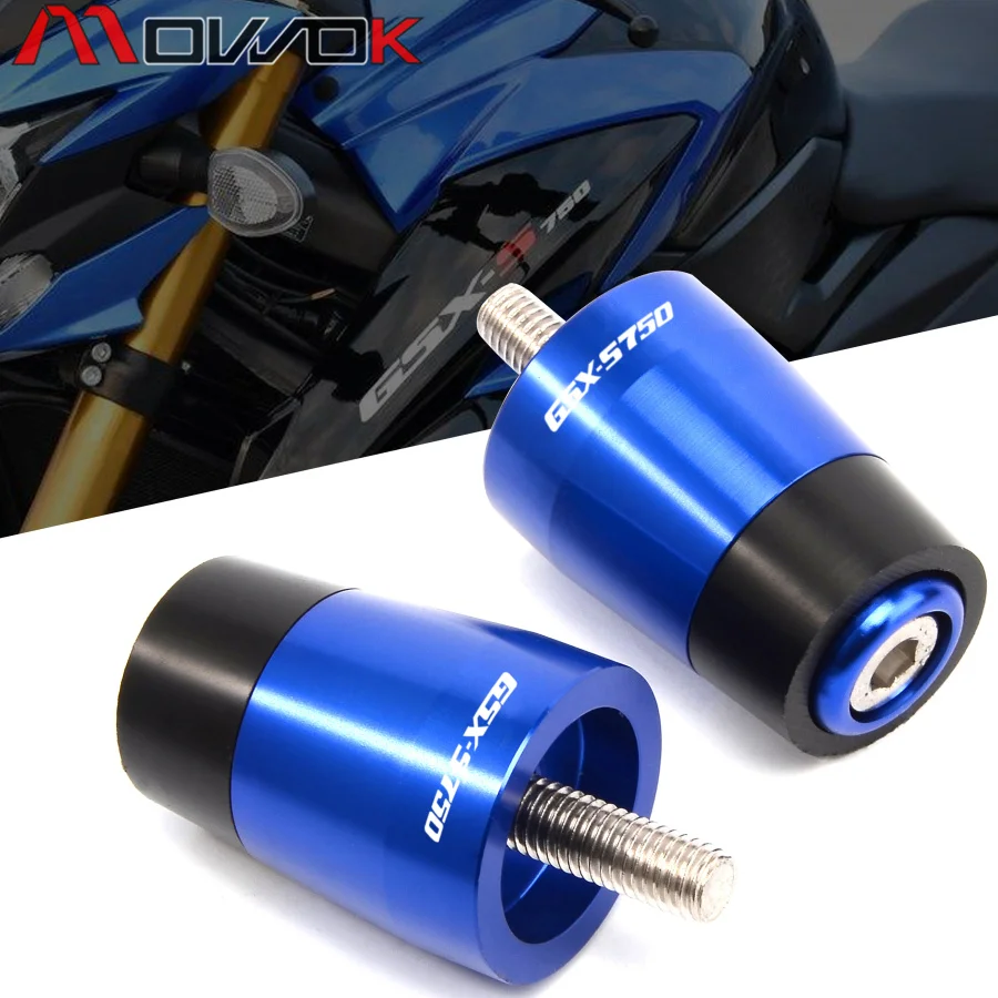 Ручки для Руля Мотоцикла торцевые заглушки наконечников руля SUZUKI GSX S750 750 GSXS750 2011