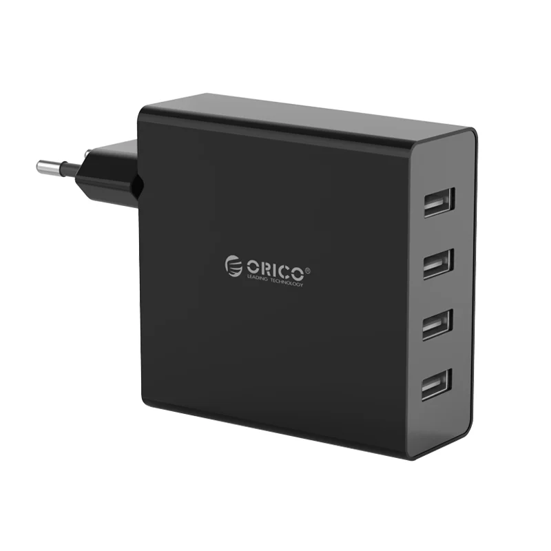 ORICO DCW-4U 4-Порты стены USB телефон Зарядное устройство 5V2. 4A* 4 6A30W всего Выход мобильного телефона путешествия Зарядное устройство для смартфонов