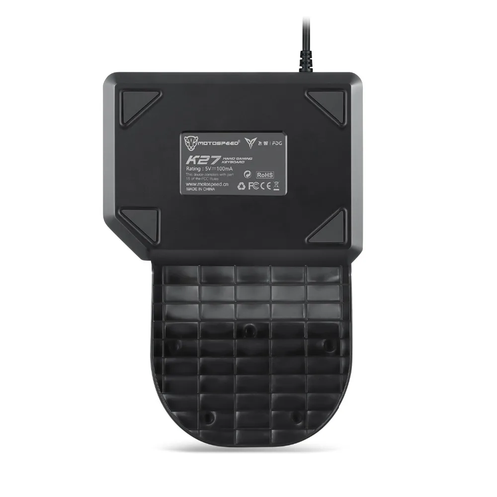 Motospeed K27 Механическая Проводная игровая клавиатура 27 клавиш синий переключатель