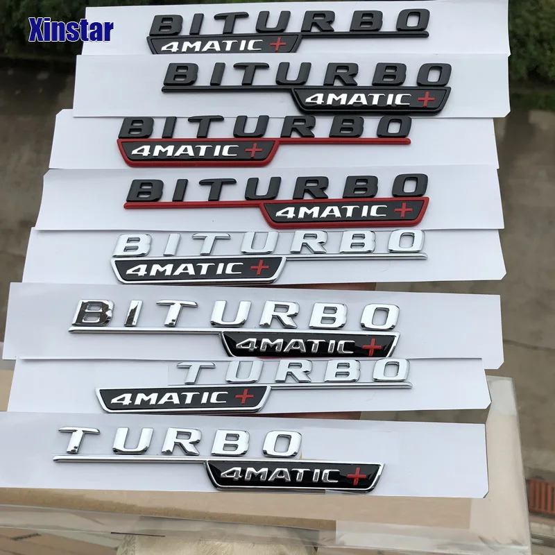 

17-18 4matic + турбо битурбо наклейка для Mercedes Benz w117 cla45 w205 c63 w212 e63 w207 w176 a45 x156 gla45 AMG Стайлинг