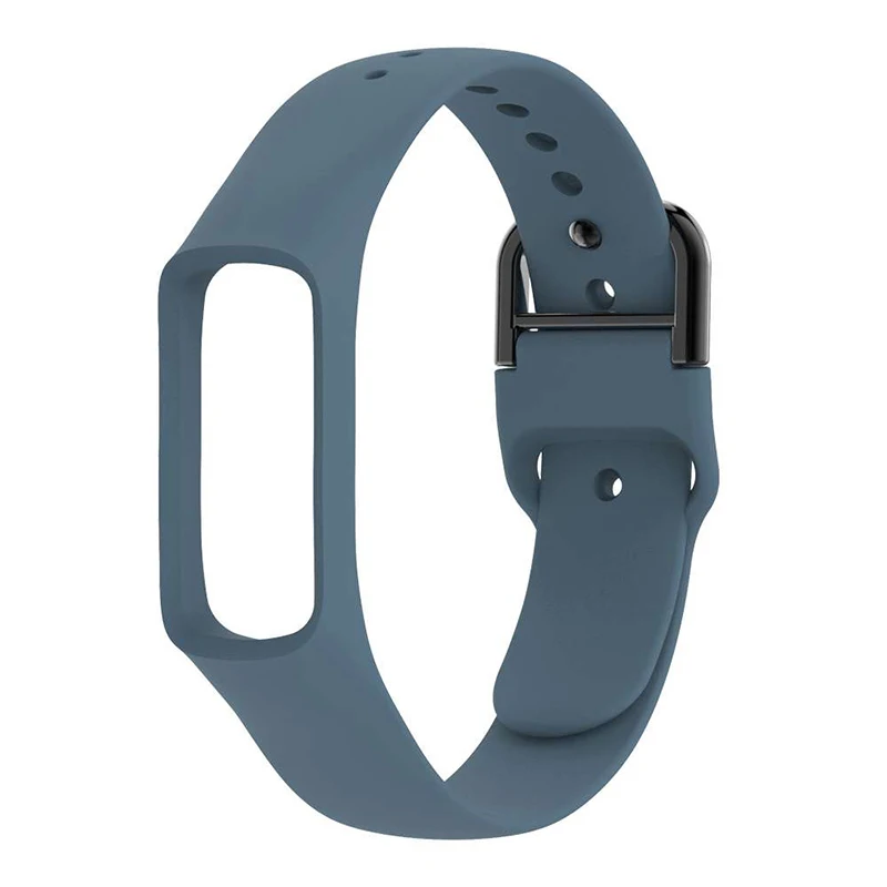 Slate Laforuta для Galaxy Fit-e ремешок силиконовый браслет для samsung R375 для женщин и мужчин фитнес Смарт ремешок для часов петля - Цвет ремешка: Slate