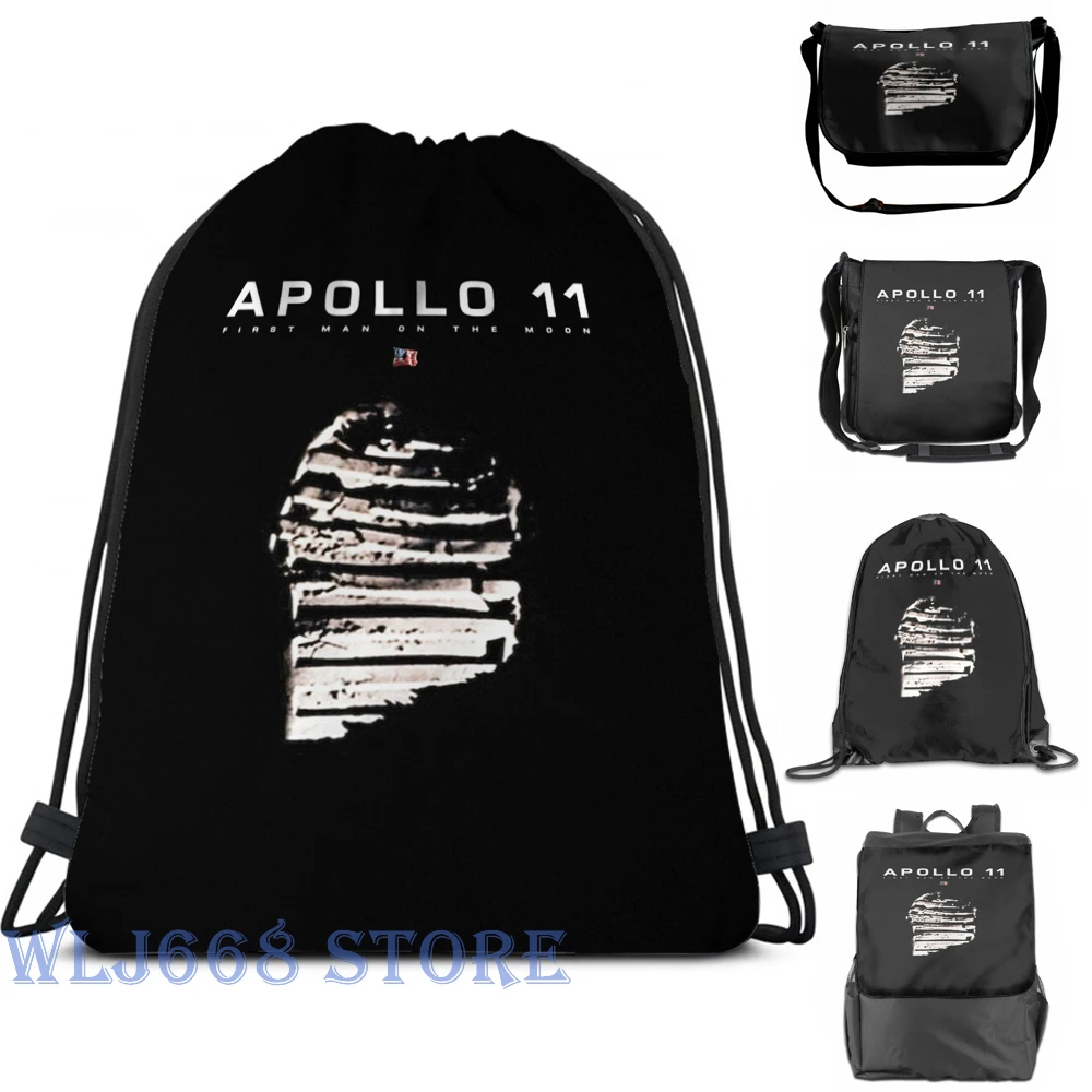 Забавные сумки на плечо с графическим принтом женский рюкзак Apollo 11 дорожный одно