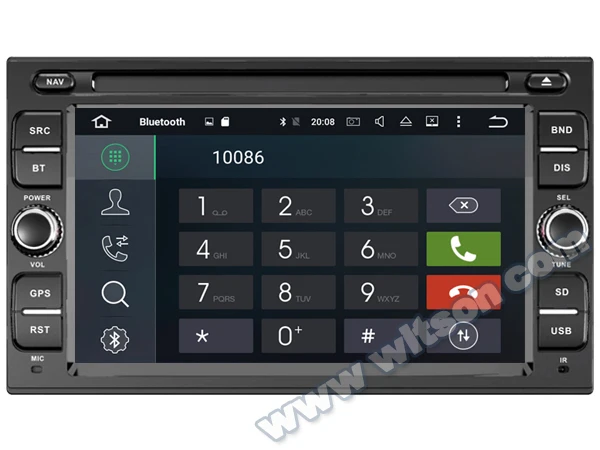 WITSON Android 10 0 4 ГБ ОЗУ + 64 Гб флэш 8 Восьмиядерный автомобильный DVD плеер для NISSAN NAVARA