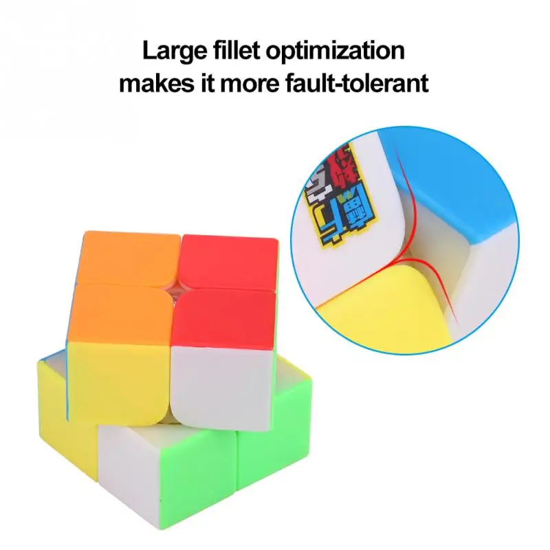 Magic cubes 2x2x2 6 Sides Speed cube cubo magico cubos Plastic Educational Toys Brain Games for Children Gift | Игрушки и хобби