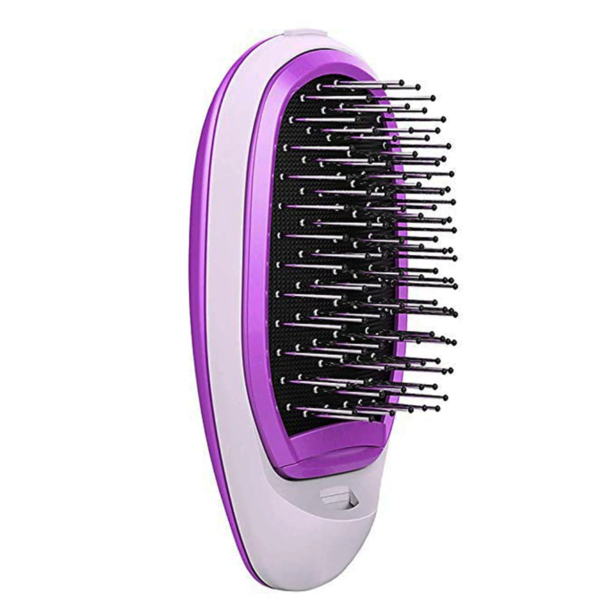 purple Anti Frizz Brush Magic Electric Ionic Hai Ionic Hairbrush AntiStatic Hair Brush Scalp Comb Massage Negative Ion Hair Styler - Цвет: purple