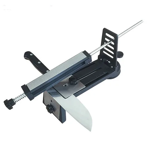 sharpener 1598 Профессиональный фиксированный угол точилка для ножей из нержавеющей стали Алмазный точильный камень Бытовая система заточки ножницы точильный камень - Цвет: sharpener 1598
