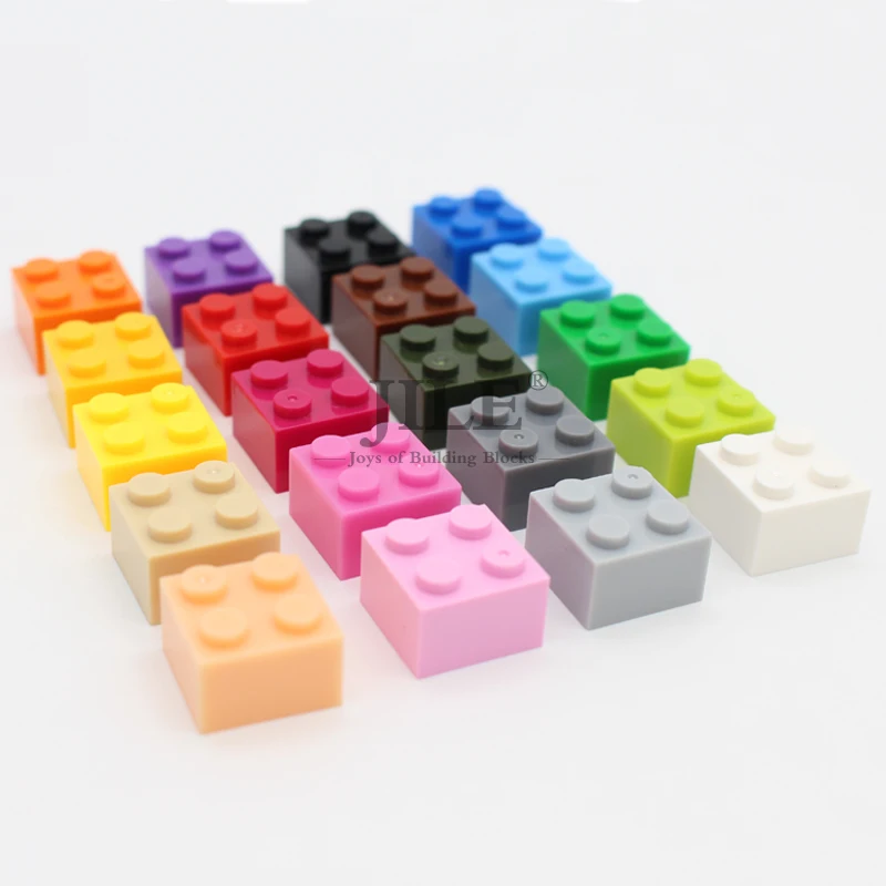 

Building Blocks Moc Brick 2x2 3003 DIY Enlighten Creative Basics Classic Sets Compatible Assembles Particles Toys for Children